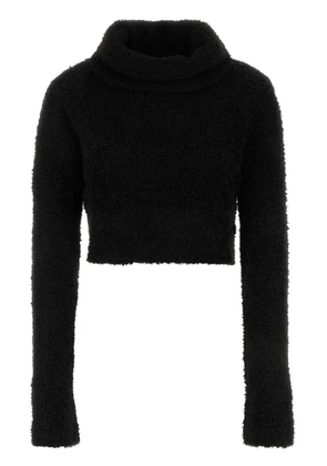 Saint Laurent brushed-finish jumper - Black