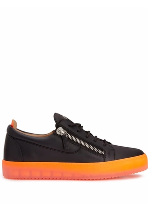 Giuseppe Zanotti Frankie low-top leather sneakers - Black