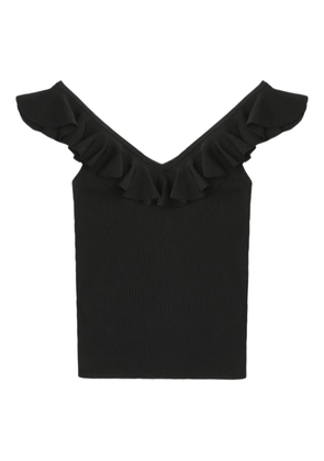 ZIMMERMANN fine-ribbed top - Black