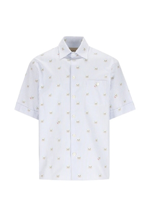 Valentino Garavani Le Chat De La Maison-print shirt - Blue