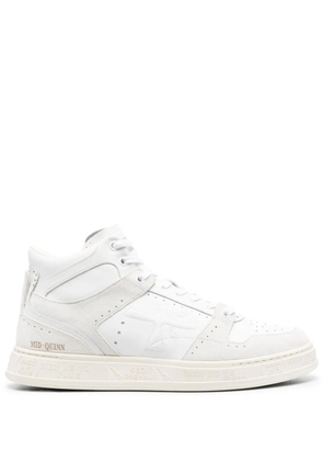 Premiata Quinn high-top leather sneakers - Black