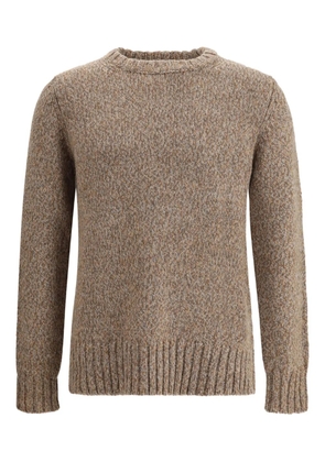 Aragona crew-neck sweater - Brown