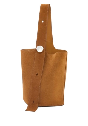 LOEWE Pebble bucket bag - Brown