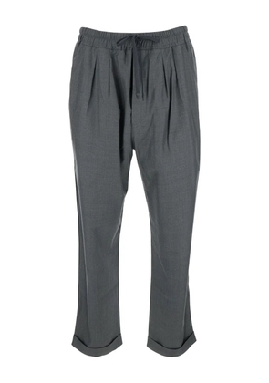 TOM FORD pleated drawstring trousers - Grey