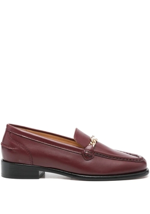 Maison Kitsuné Profile Fox loafers - Red