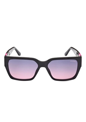 GUESS EYEWEAR square-frame sunglasses - Black