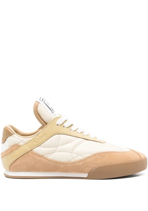 Chloé quilted-panel sneakers - Neutrals