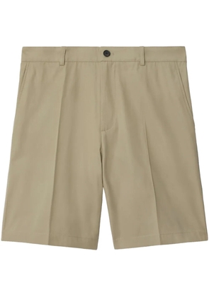 Burberry cotton chino shorts - Neutrals