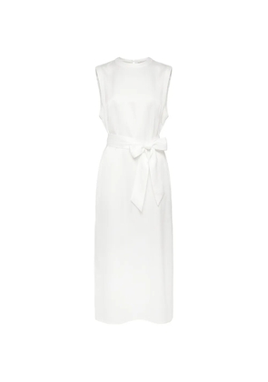 MARTIN MARTIN Robe Roma bow-detail dress - White