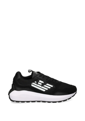 Ea7 Emporio Armani logo sneakers - Black