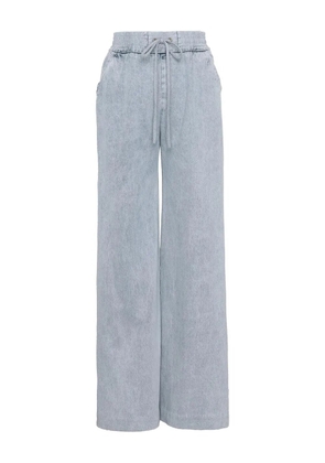 ZIMMERMANN Rebellion drawstring-snap jeans - Blue