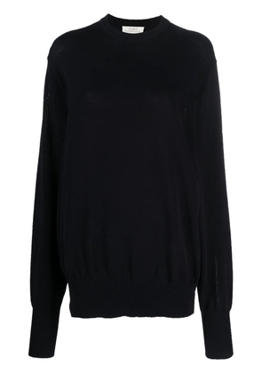 Studio Nicholson fine-knit cotton jumper - Blue