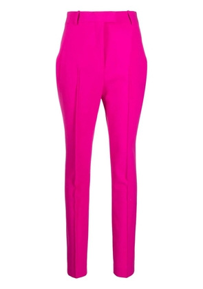 The Attico Berry high-waisted tailored trousers - Pink