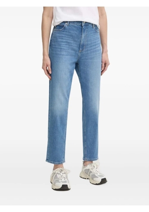 BOSS high-waisted straight jeans - Blue