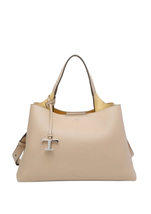 Tod's medium leather tote bag - Neutrals