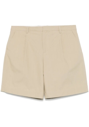 A.P.C. pleat-detail shorts - Neutrals
