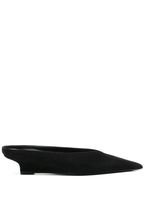TOTEME 35mm Sharp mules - Black