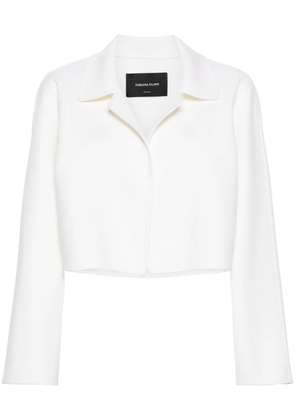 Fabiana Filippi felted cropped jacket - Neutrals