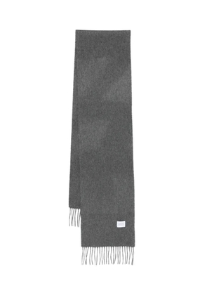 Sunspel cashmere fringed scarf - Grey
