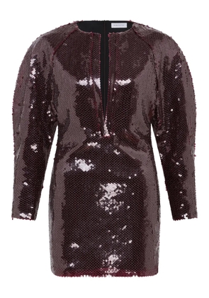 16Arlington Mitilla sequinned mini dress - Red