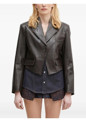 Andersson Bell cropped jacket - Brown