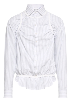 Maison Margiela Stripe Tank shirt - White
