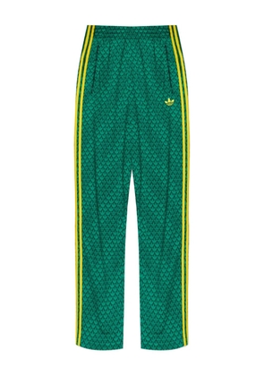 adidas patterned track pants - Green