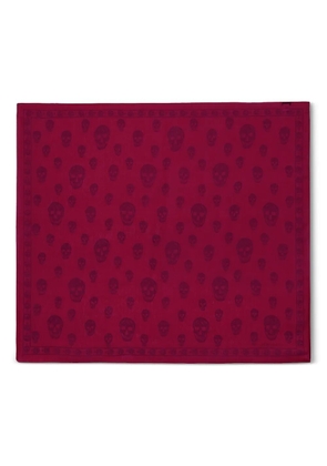 Alexander McQueen Skull-print scarf - Red