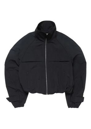 Acne Studios high-collar zip-up jacket - Black