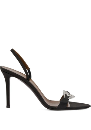 Giuseppe Zanotti 90mm Ludhovica Mignon sandals - Black