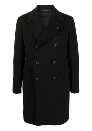 Tagliatore double-breasted coat - Black