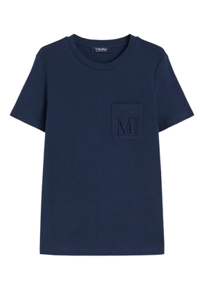 'S Max Mara patch-pocket T-shirt - Blue