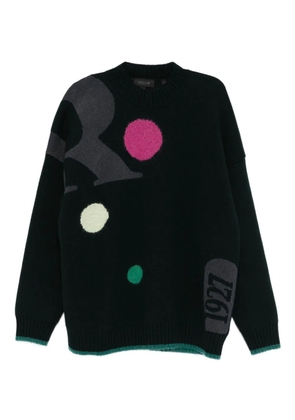 Lacoste jacquard sweater - Green