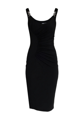 Versace Medusa-detail midi dress - Black