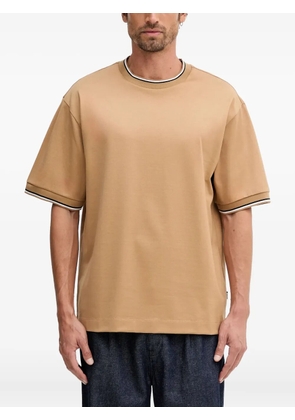 BOSS H-Tames 65 striped T-shirt - Neutrals