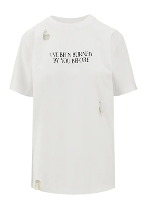 Coperni x Disney Burned By You Before T-shirt - White