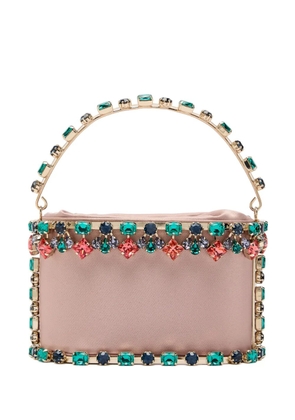 Rosantica mini Holli Buganville crystal-embellished tote bag - Pink