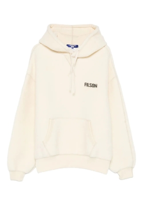 Junya Watanabe MAN pouch hooded hoodie - White