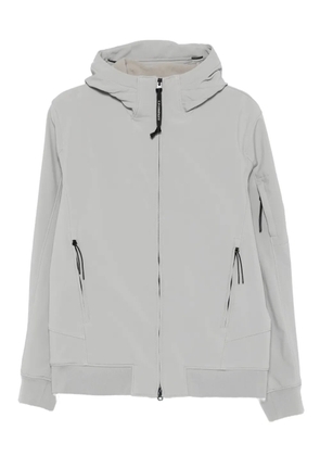 C.P. Company hooded zip-front jacket - Grey
