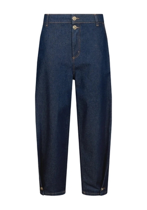 LIU JO button-fastening balloon jeans - Blue