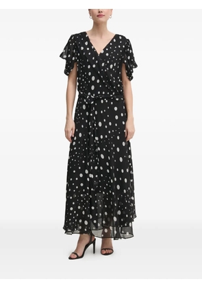 Joseph Ribkoff polka-dot midi dress - Black