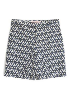 Valentino Garavani Toute La V bermuda shorts - Blue