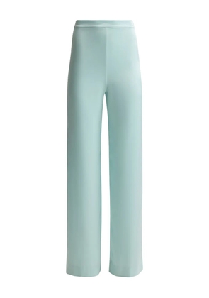 St. John Kate satin trousers - Green