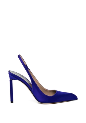 TOM FORD 110mm T-hardware pumps - Blue