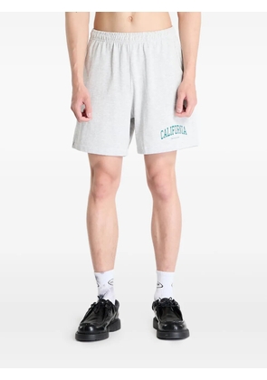 Sporty & Rich elasticated gym short - Grey