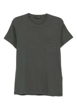 TOM FORD cotton T-shirt - Grey