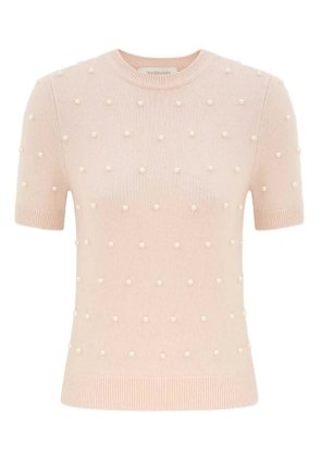 ZIMMERMANN beaded sweater - Neutrals