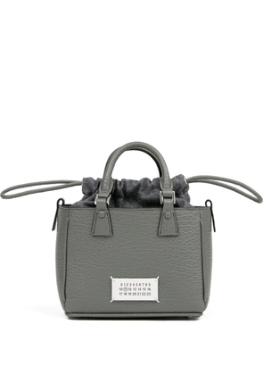 Maison Margiela 5AC Horizontal leather tote bag - Grey