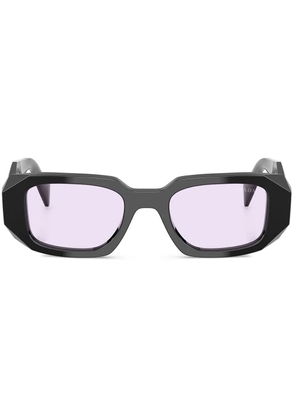 Prada Eyewear rectangle frame sunglasses - Black