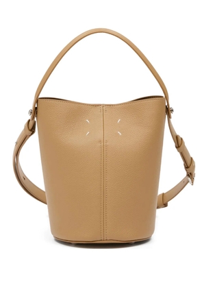 Maison Margiela Dress-Age four-stitch bucket bag - Neutrals